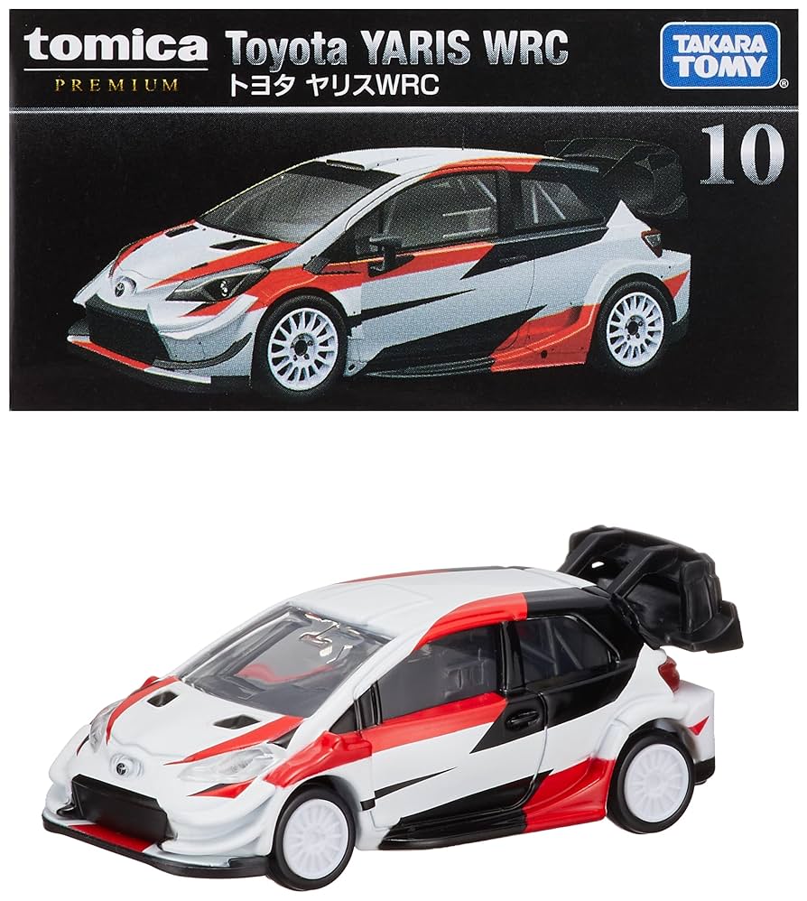 トヨタ GRヤリスWRC ミニ四駆　トミカセット Amazon.co.jp: Takara Tomy Tomica Premium 10 Toyota Yaris WRC
